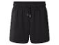 Zwarte sweatshorts met verstelbare trekkoord taille.