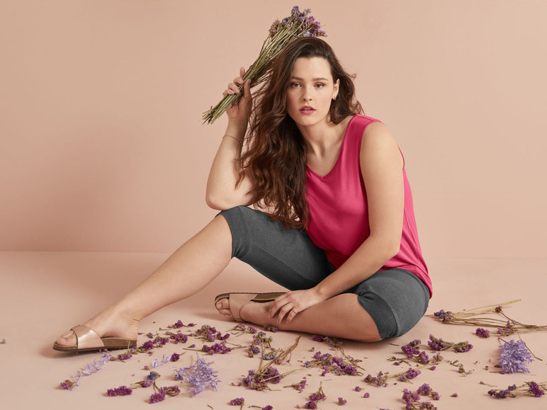 Ga naar volledige schermweergave: esmara® Zomerse top met ronde hals of V-hals - afbeelding 7