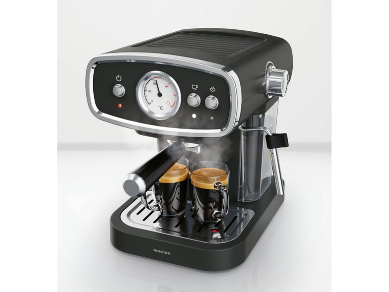 Ga naar volledige schermweergave: SILVERCREST Espressomachine, 1050 W - afbeelding 4