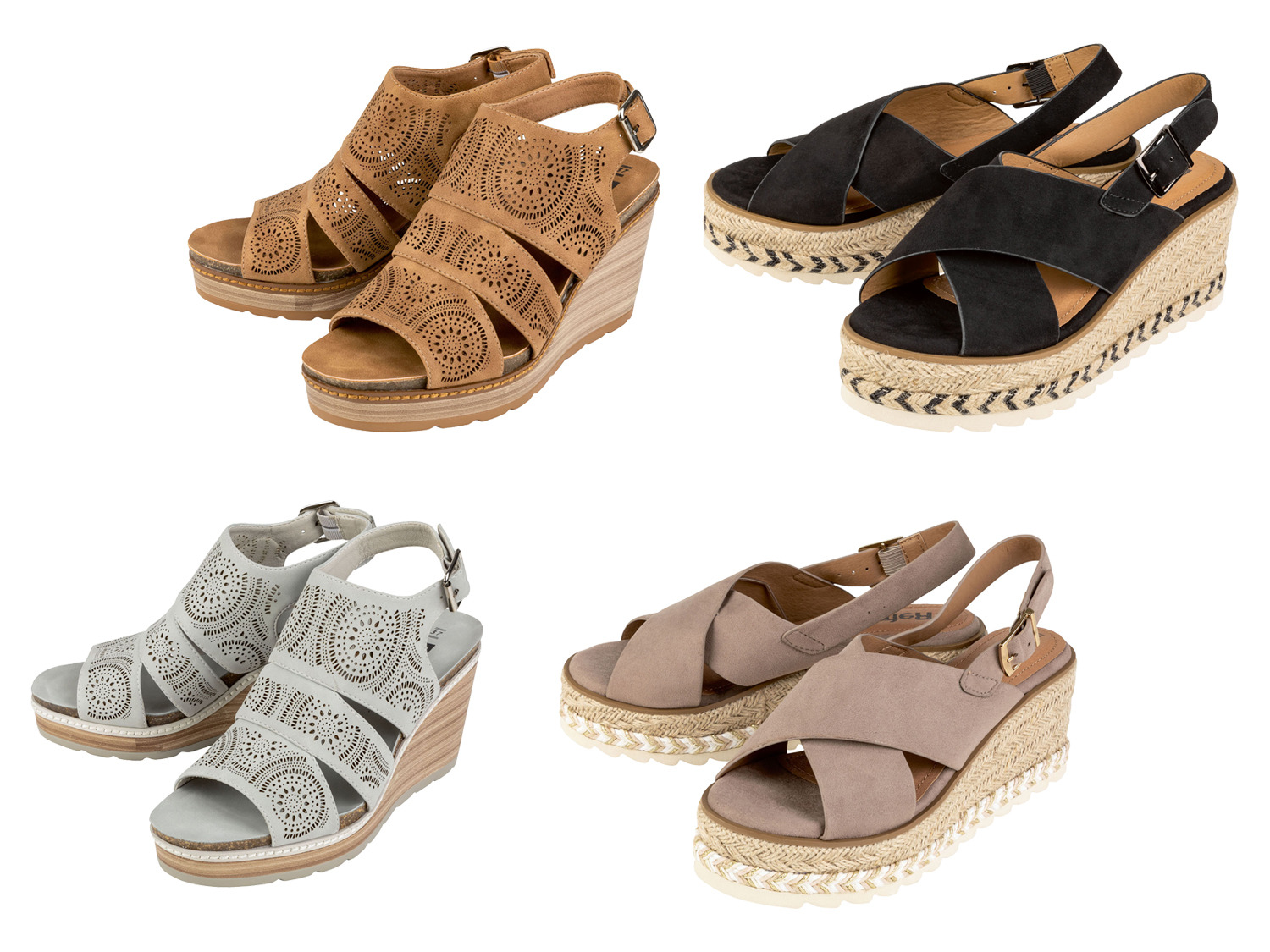 Saga excelleren Delegatie Refresh Sandalen met sleehak online kopen op Lidl.be