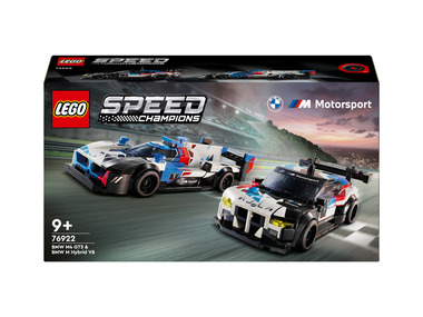 LEGO® Speed Champions 76922 Voitures de course BMW M4 GT3 et BMW M Hybrid V8