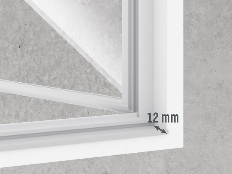 Ga naar volledige schermweergave: LIVARNO home Aluminium vliegenraam, 100 x 120 cm - afbeelding 6