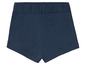 Boxers en coton bleu marine.