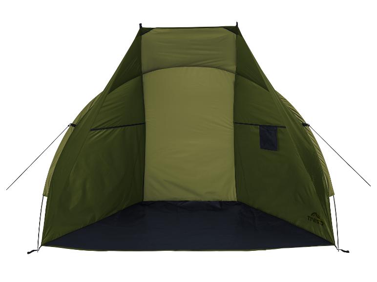 Tente de camping Trimm, olive, pour extérieur.