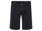 Zwarte chino-shorts voor heren.