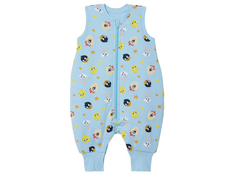 Turbulette pour bébé avec un imprimé Tweety, Bugs Bunny et Daffy Duck.