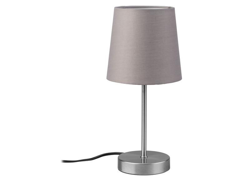 Aller en mode plein écran LIVARNO home Lampe de table à LED avec abat-jour textile - Photo 5