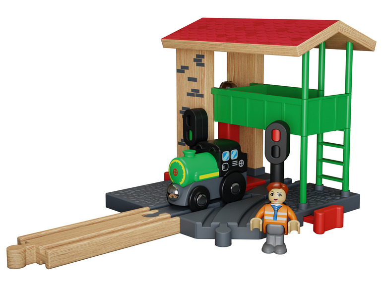 Ga naar volledige schermweergave: Playtive Uitbreidingsset voor houten spoorweg - afbeelding 16