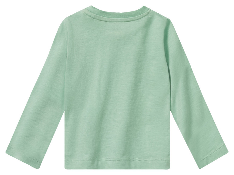Ga naar volledige schermweergave: lupilu® Set van 3 biokatoenen T-shirts met lange mouwen - afbeelding 6