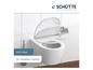 Toiletzitting met soft-close functie van Schütte.