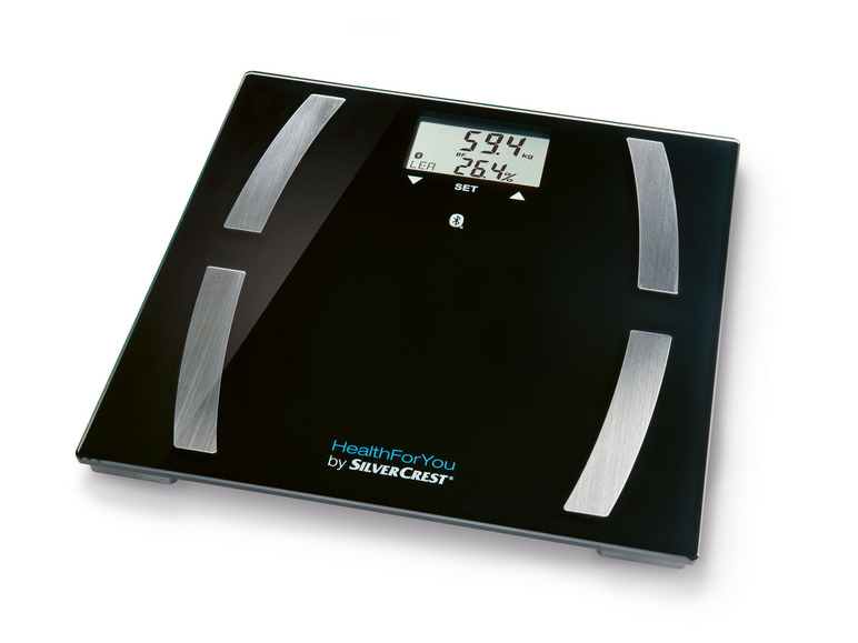 Ga naar volledige schermweergave: SILVERCREST® Personenweegschaal, met Bluetooth®, met app, max. 180 kg - afbeelding 6