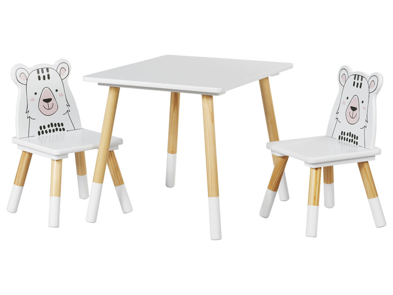 Ga naar volledige schermweergave: LIVARNO home Kindertafel met 2 stoelen - afbeelding 1