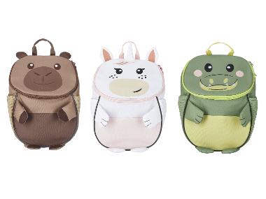 LUPILU® Sac à dos pour enfants, avec rembourrage dorsal.