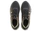 Une paire de chaussures de sport CRIVIT noires avec des détails orange et beiges.