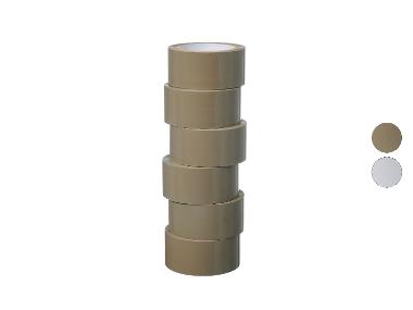 PARKSIDE® Set de rubans adhésifs d'emballage, 6 pièces