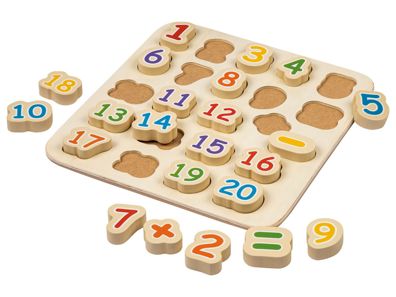 Ga naar volledige schermweergave: Playtive Educatieve houten puzzel - afbeelding 3