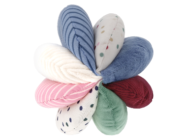LUPILU® Balle d'activités en peluche pour bébé, Ø 15 cm