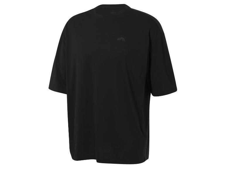 T-shirt noir à manches courtes Crivit.
