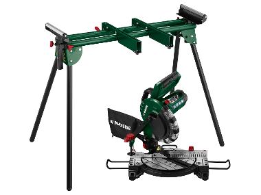 PARKSIDE® Scie à onglets radiale PKS1500 avec support universel pour machines