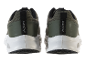 Achterkant van twee olijfgroene Crivit sneakers.