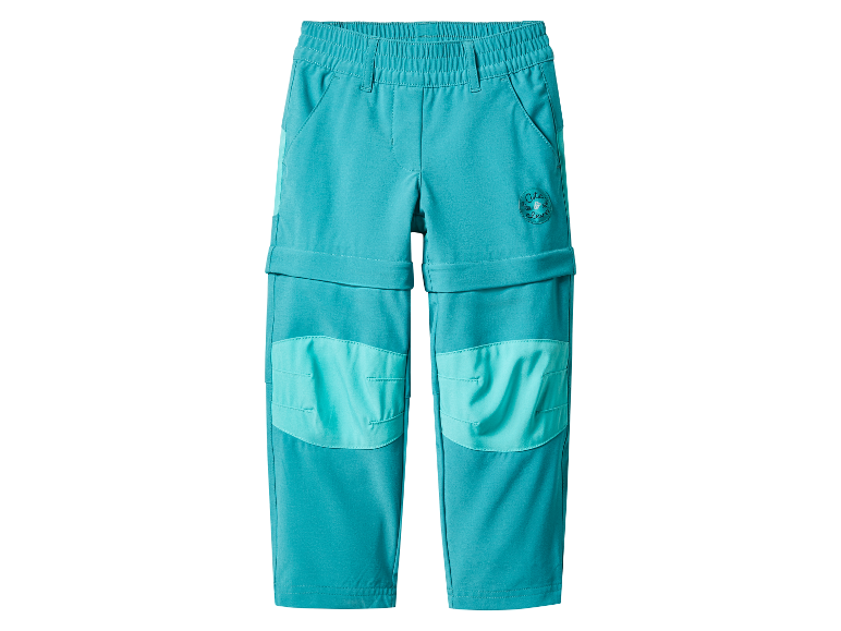 Pantalon enfant zippé turquoise Cute & Clever.