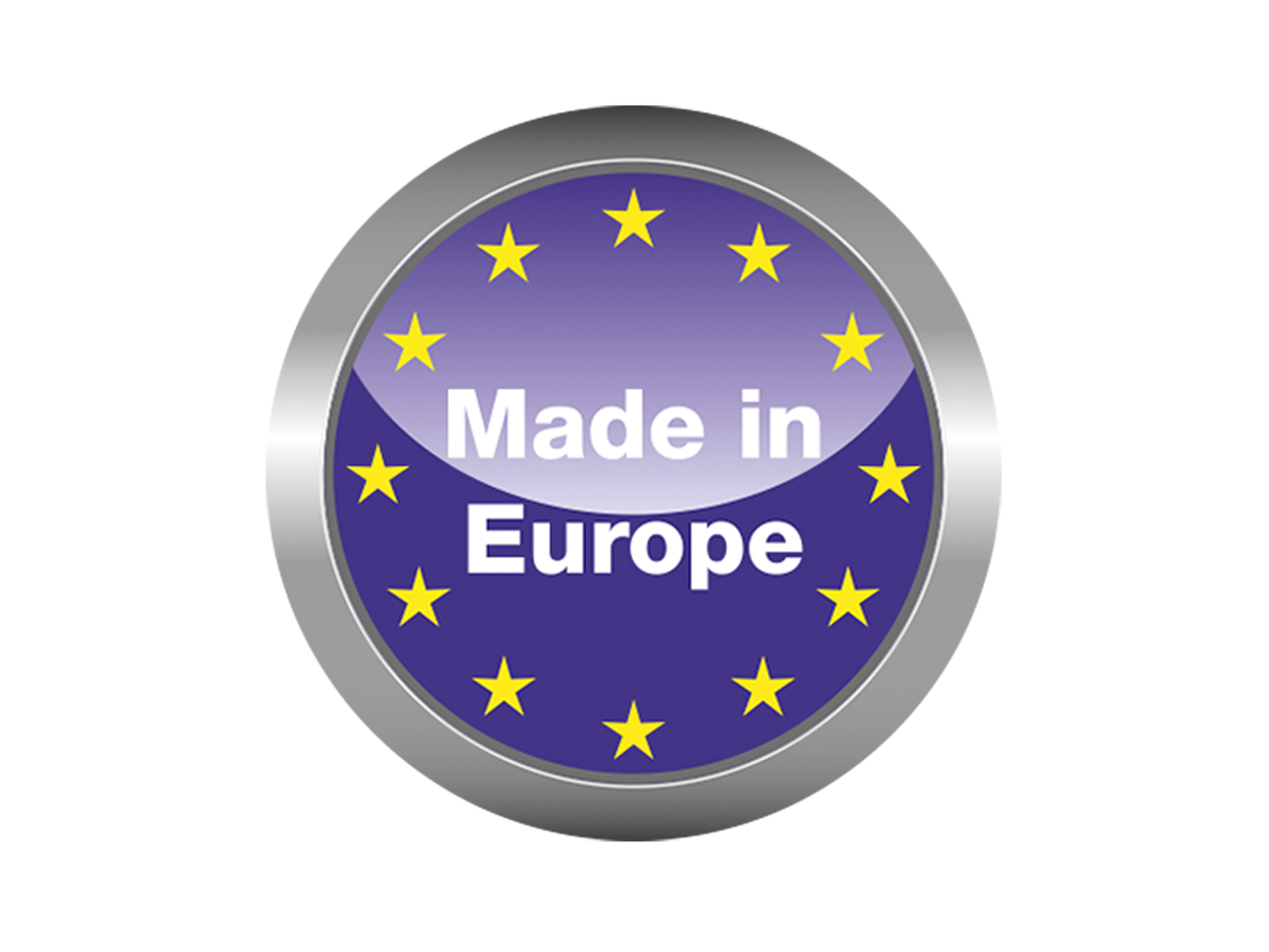 Label: Gemaakt in Europa.