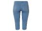 Lichtblauwe capri jeans voor dames.