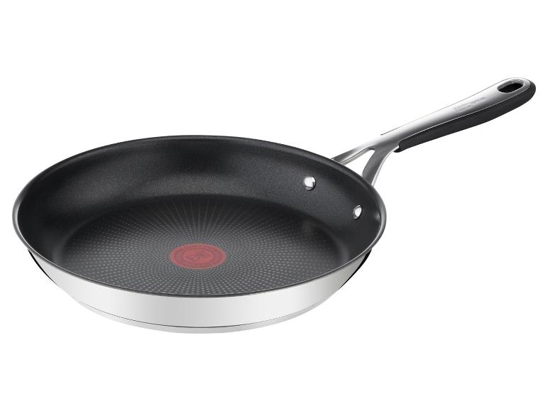 Poêle à frire Jamie Oliver Tefal avec revêtement antiadhésif et manche argenté