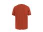 T-shirt de sport orange à manches courtes, vue arrière