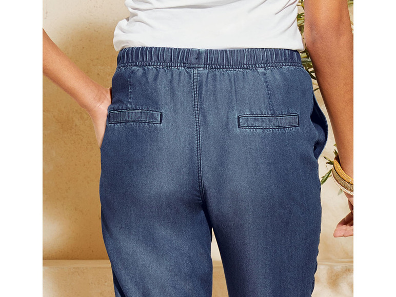 Aller en mode plein écran esmara® Pantalon d'été avec taille élastique - Photo 5