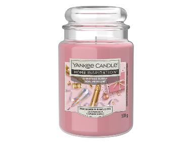YANKEE CANDLE Bougie parfumée Christmas Bubbly, Large Jar