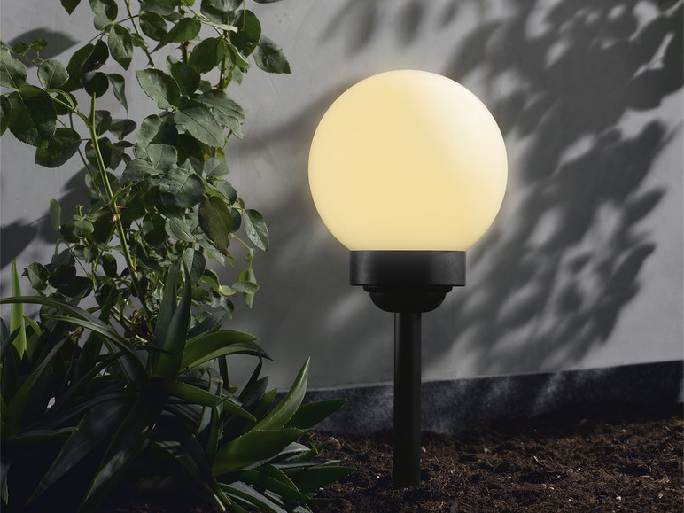 Aller en mode plein écran LIVARNO home Lampe solaire à LED, Ø 15 cm - Photo 5