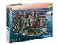 1000-delige puzzel van Clementoni met een luchtfoto van de skyline van New York.