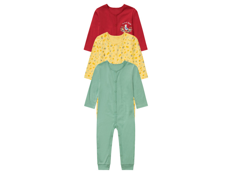 Ga naar volledige schermweergave: lupilu® Set van 3 biokatoenen pyjama's voor baby's - afbeelding 9