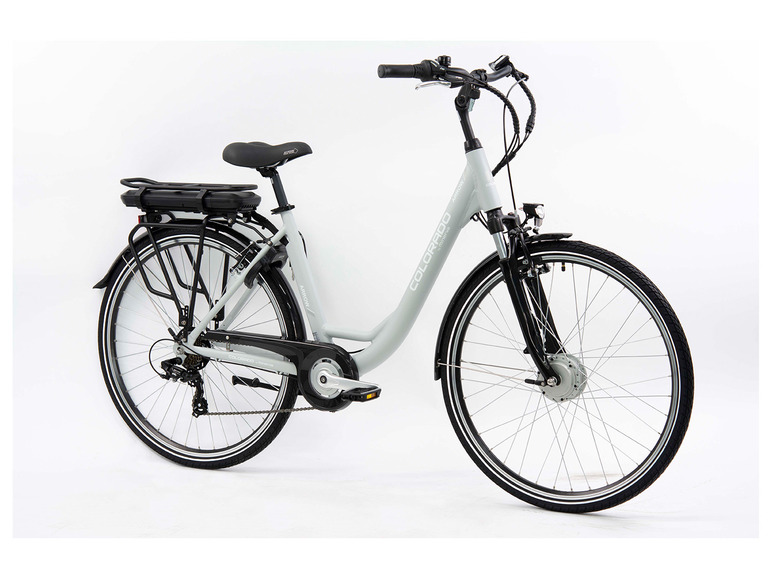 Aller en mode plein écran Colorado Vélo électrique »Grey Lady«, 28", moteur roue avant - Photo 1