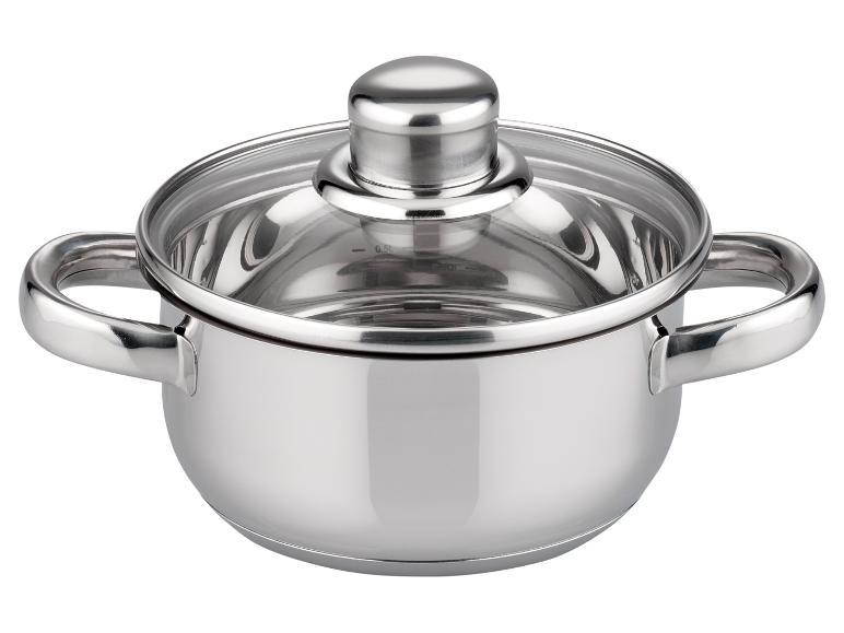 Casserole Induction Galant 16 Cm Acier Inoxydable - Système Dosage Huile Et Échelle Litres
