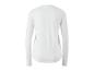 Wit dames shirt met lange mouwen, achterkant
