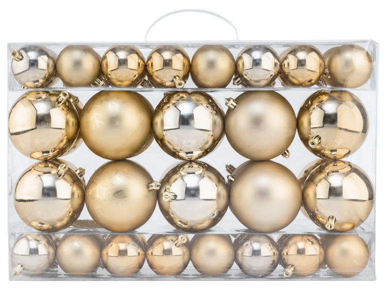 Ga naar volledige schermweergave: LIVARNO home Kerstballen, set van 68 - afbeelding 11