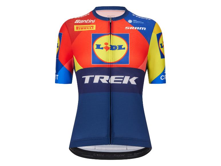 Maillot de cyclisme Trek-Segafredo Lidl, Santini.