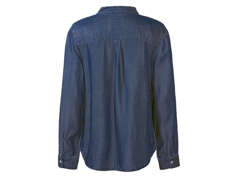 Ga naar volledige schermweergave: esmara® Blouse met denim-look - afbeelding 10