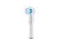 Tête de rechange pour brosse à dents électrique avec poils bleus et verts