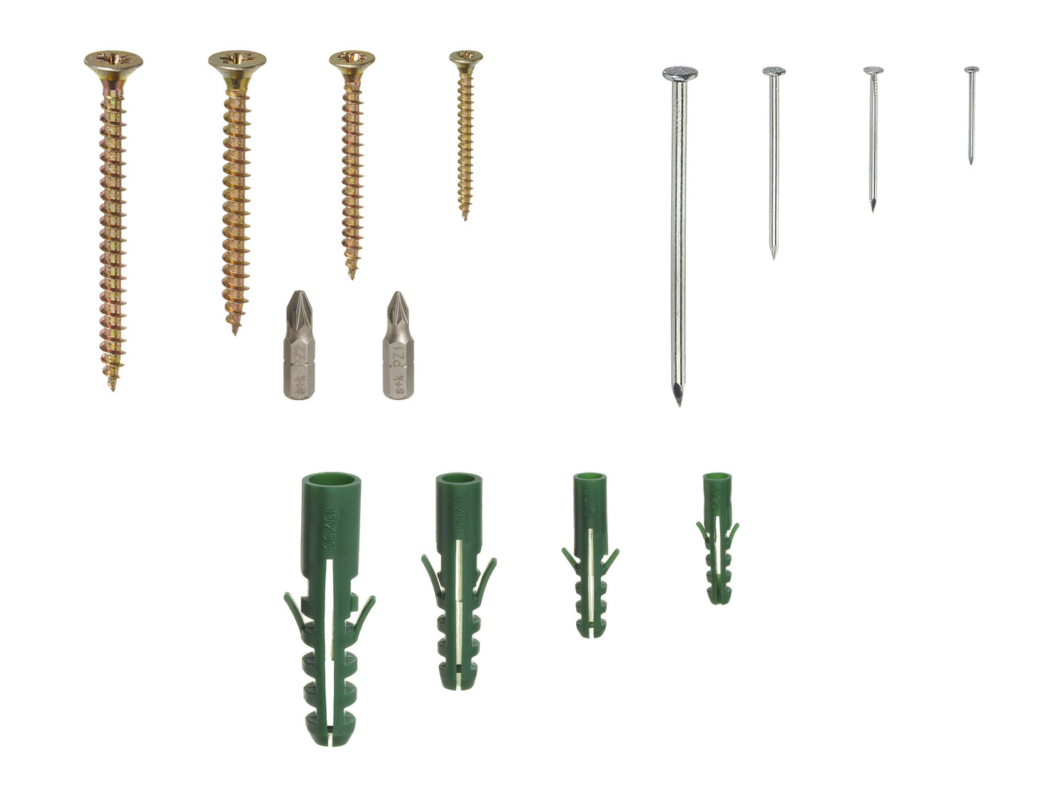 Set de chevilles, clous ou vis pour aggloméré PARKSIDE®