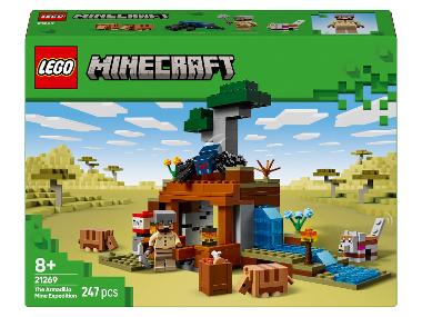 Lego Minecraft 21269 L’expédition dans la mine du tatou