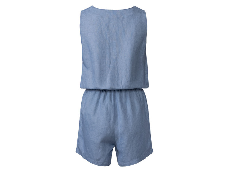Ga naar volledige schermweergave: esmara® Korte jumpsuit van een linnenmix - afbeelding 4