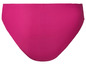 Een roze bikini onderbroek.