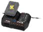 Chargeur Parkside X20V Team avec batterie; Bluetooth et WLAN.