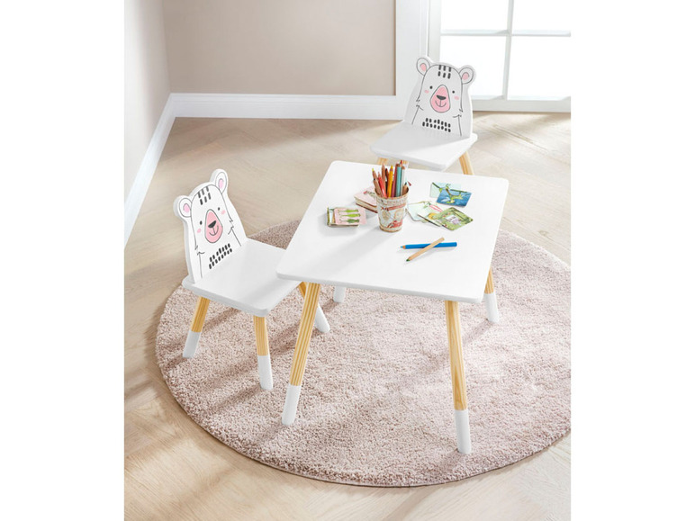 Ga naar volledige schermweergave: LIVARNO home Kindertafel met 2 stoelen - afbeelding 3