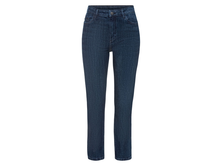 Aller en mode plein écran esmara® Jean pour femmes, Straight Fit, longueur 7/8 tendance - Photo 5