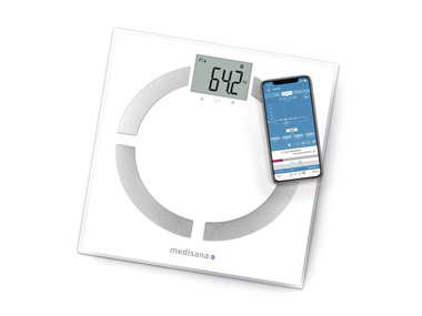 MEDISANA Personenweegschaal BS 444 Connect, met Bluetooth®, met app