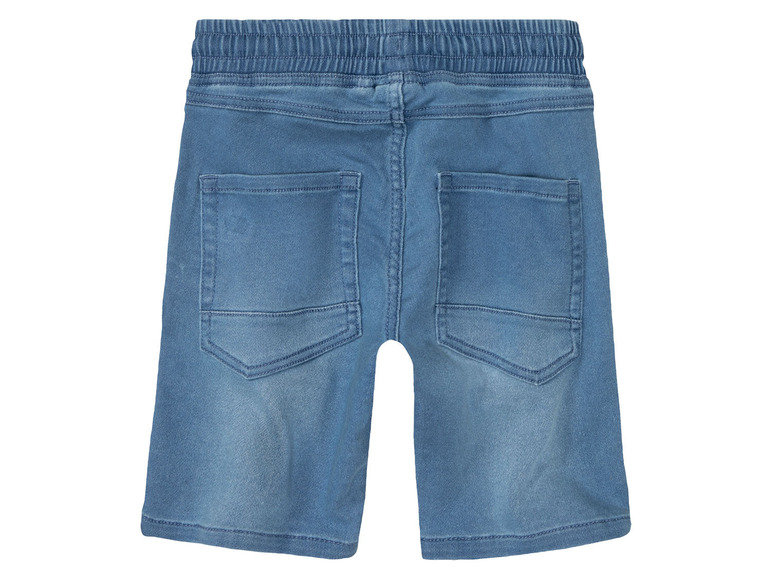 Aller en mode plein écran pepperts!® Set de 2 bermudas en denim sweat en un mélange de coton - Photo 9